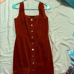 vintage brown dress